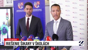 Tlačová beseda ministra školstva a banskobystrického župana o riešení šikany na školách