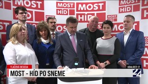 Tlačová beseda strany MOST-HÍD po sneme