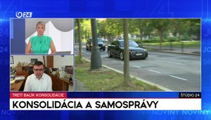 Štúdio 24: Predseda ZMOS Božík o konsolidácii a samosprávach