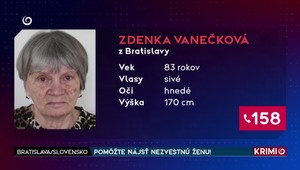 Polícia pátra po 83-ročnej dôchodkyni. Nevideli ste ju?