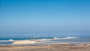 FOTOGALÉRIA: Rusi stavajú jeden z najdlhších mostov, spoja sa s Krymom