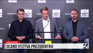 Tlačová beseda OĽaNO o platoch poslancov a prezidentky