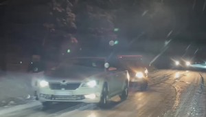 Vodiči, pozor: Na tomto úseku je silná poľadovica