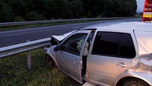 Martin musí zaplatiť pokutu 650 eur. Zničil auto a zvodidlá