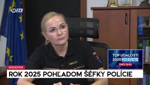 Rozhovory 24: Rok 2025 pohľadom šéfky polície