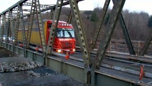 V Podbieli otvorili most, kamióny môžu prechádzať do Poľska