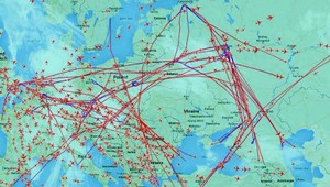 Nad Slovenskom kvôli Ukrajine lieta viac lietadiel