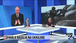 Štúdio 24 o špirále násilia na Ukrajine