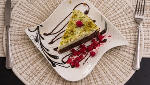 Pistáciová torta