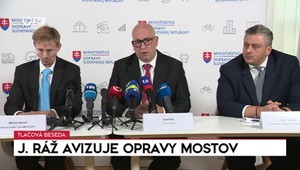 Tlačová beseda ministra dopravy k oprave mostov