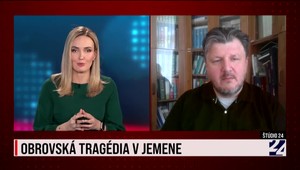 Jaroslav Drobný v Štúdiu 24 o obrovskej tragédii v Jemene