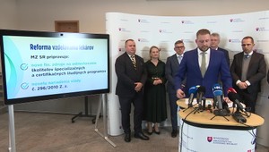 Tlačová beseda ministra zdravotníctva K. Šaška: O situácii v zdravotníctve a o rokovaniach s odborármi