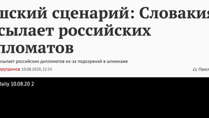 Ruské médiá o vyhostení diplomatov: Český scenár a špionážny škandál
