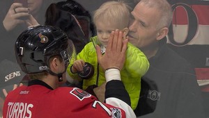 Najmenší, ale najmilší fanúšik! Super podpora pred 500. zápasom v NHL!