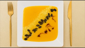 Hokaido krém s praženými semiačkami