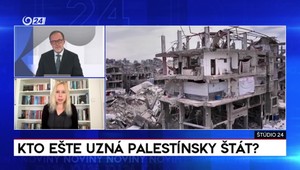 Štúdio 24: Kto ešte uzná Palestínsky štát?