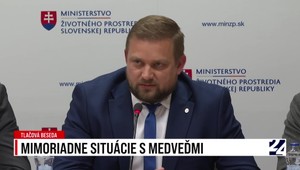 Tlačová beseda: Mimoriadne situácie s medveďmi