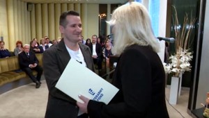 Redaktor Richard Bolješik si už po šiestykrát prevzal cenu Literárneho fondu