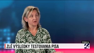 Štúdio 24 o výsledkoch testovania PISA