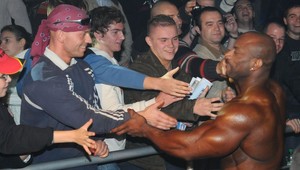 Víťaz Mr. Olympia Dexter Jackson v Sabinove