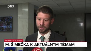 Predseda PS Michal Šimečka k aktuálnym témam