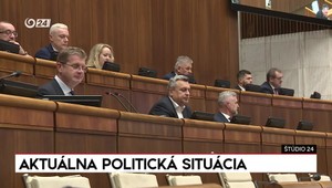 Štúdio 24: Aktuálna politická situácia
