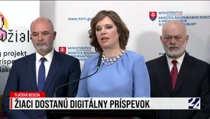 Remišová o príspevku 350 eur na notebook. Projekt Digitálny žiak z eurofondov