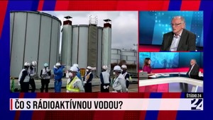 Štúdio 24 o rádioaktívnej vode z Fukušimy