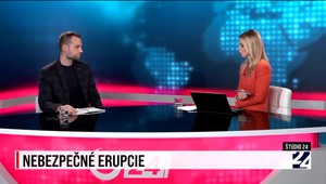 Štúdio 24 o nebezpečných erupciách