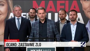Tlačová konferencia hnutia Oľano: Zastavme zlo