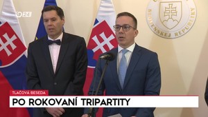 Tlačová beseda po rokovaní Tripartity