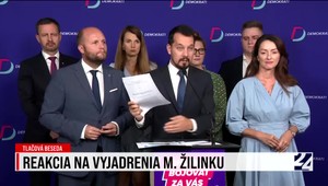 Tlačová beseda strany Demokrati s reakciou na verejné vyhlásenie generálneho prokurátora