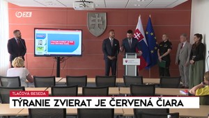 Tlačová beseda ministrov Eštoka a Takáča: Týranie zvierat je červená čiara