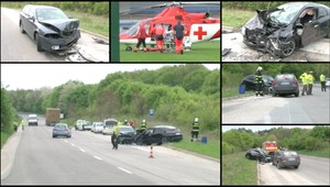 Čelná zrážka na Myjave. O životy bojovali dvaja muži (21,31)