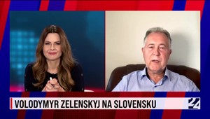 Štúdio 24 o návšteve ukrajinského prezidenta s Pavlom Demešom