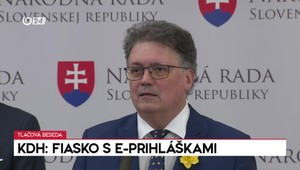 Tlačová beseda KDH: Fiasko s E-prihláškami