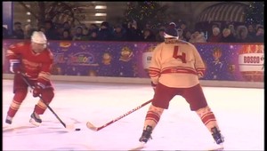 Ruský prezident Putin opäť hviezdil na ľade