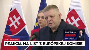 Tlačová beseda premiéra Fica v reakcii na list z Európskej komisie