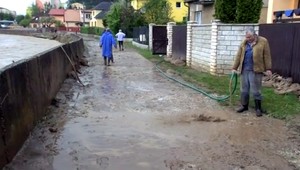 V Sabinove tretí stupeň povodňovej aktivity, v Kežmarku mimoriadny stav