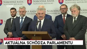 Tlačová beseda strany Smer-SD k aktuálnej schôdzi parlamentu