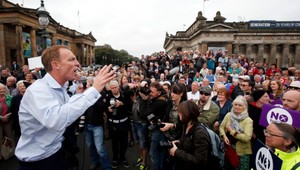 Stále viac Škótov chce odchod z Británie