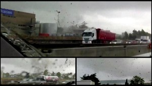 AMATÉRSKE VIDEO. Sever Talianska zasiahlo tornádo