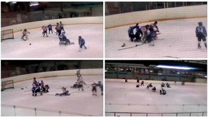 Bitka 11-ročných hokejistov. Oddeľovali ich aj rodičia