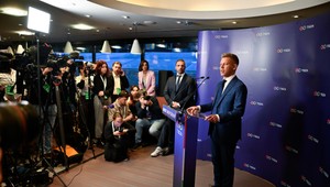 Péter Magyar po prvých číslach z volieb. "Sme skôr opatrne optimistickí!"