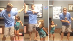 Otec s dcérkou to poriadne roztočili: Ich tanec videlo už 10 miliónov ľudí!