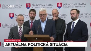 Tlačová beseda strany PS o aktuálnej politickej situácii