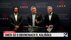 Tlačová beseda: Smer-SD o obvineniach Róberta Kaliňáka