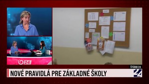 Ministerstvo školstva predstavilo kurikulum. V Štúdiu 24 odborníčka Hanzlovičová a učiteľ Baňas