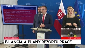 Tlačová beseda Erika Tomáša k bilancii a plánom rezortu práce