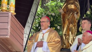 Mariánsku horu navštívil kardinál Pierbattista Pizzaballa. Pútnikom priniesol odkaz o vojne a mieri